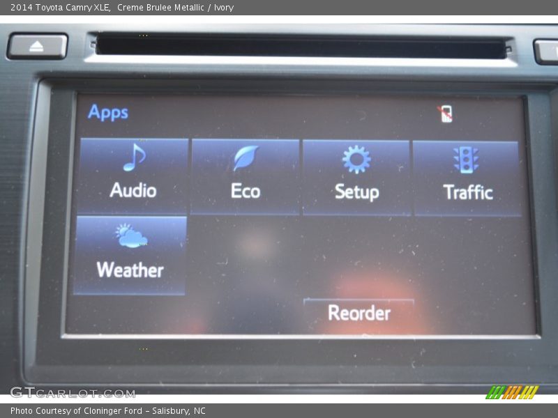 Creme Brulee Metallic / Ivory 2014 Toyota Camry XLE