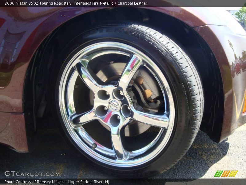 Interlagos Fire Metallic / Charcoal Leather 2006 Nissan 350Z Touring Roadster
