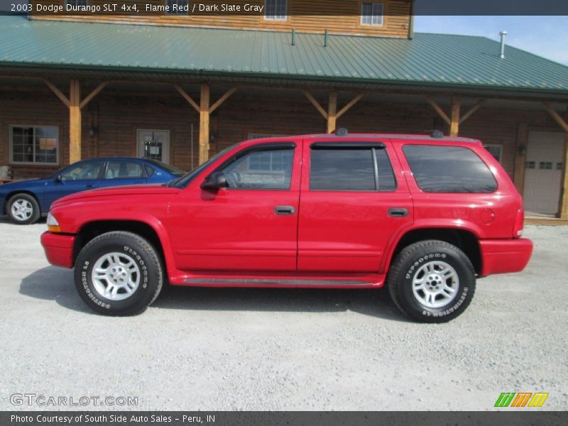 Flame Red / Dark Slate Gray 2003 Dodge Durango SLT 4x4