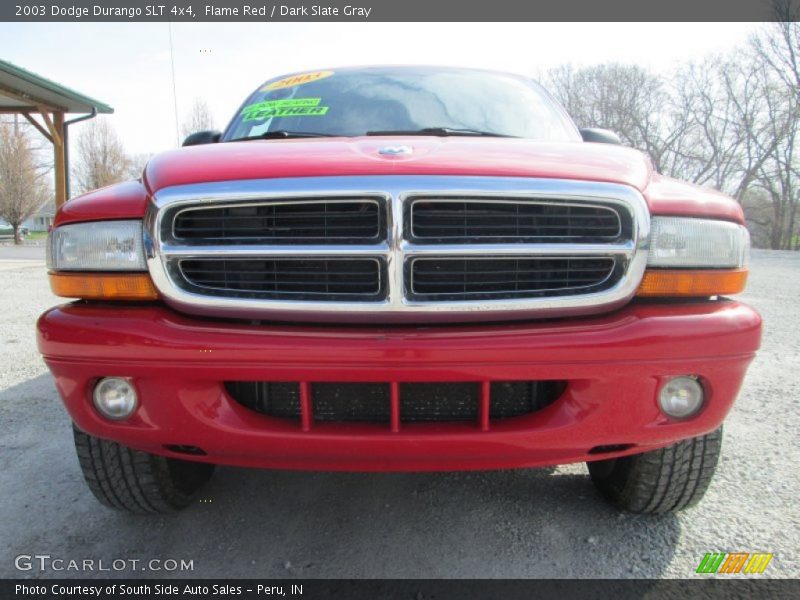 Flame Red / Dark Slate Gray 2003 Dodge Durango SLT 4x4