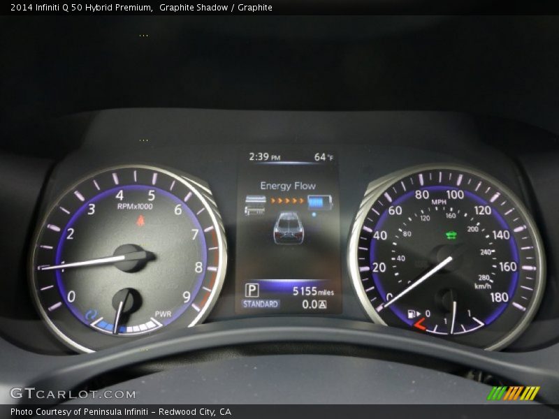  2014 Q 50 Hybrid Premium 50 Hybrid Premium Gauges