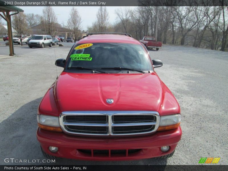 Flame Red / Dark Slate Gray 2003 Dodge Durango SLT 4x4