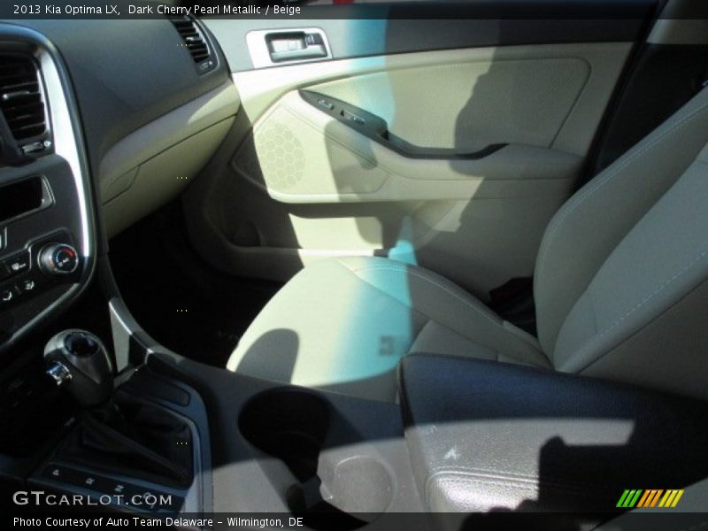 Dark Cherry Pearl Metallic / Beige 2013 Kia Optima LX