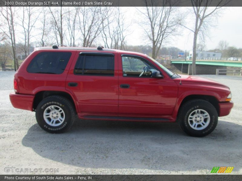 Flame Red / Dark Slate Gray 2003 Dodge Durango SLT 4x4