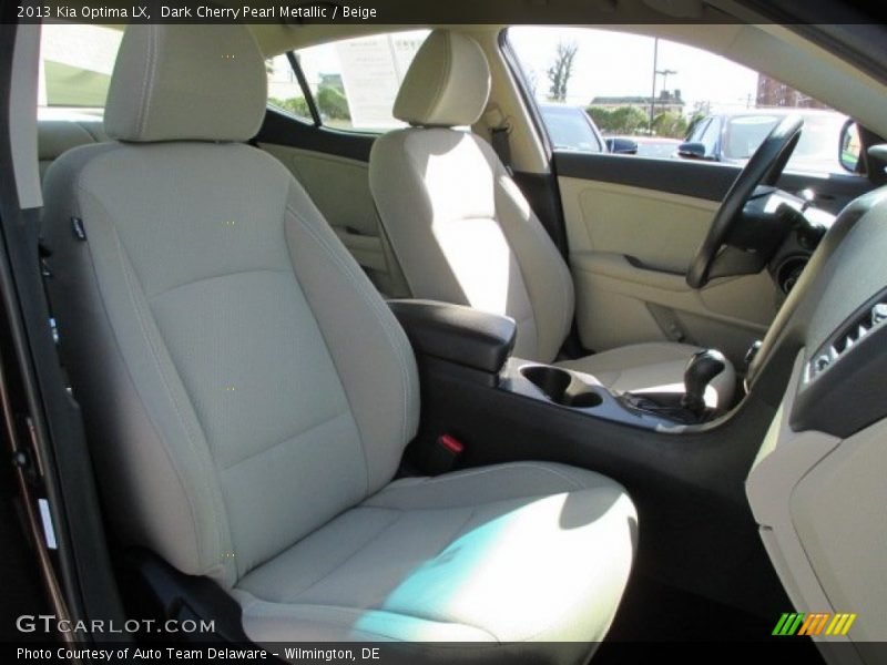 Dark Cherry Pearl Metallic / Beige 2013 Kia Optima LX