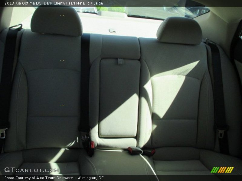 Dark Cherry Pearl Metallic / Beige 2013 Kia Optima LX