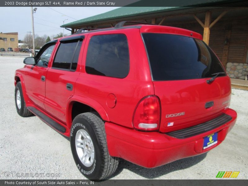 Flame Red / Dark Slate Gray 2003 Dodge Durango SLT 4x4