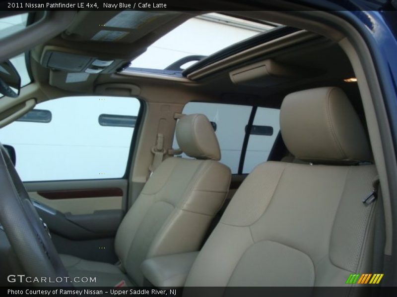 Navy Blue / Cafe Latte 2011 Nissan Pathfinder LE 4x4