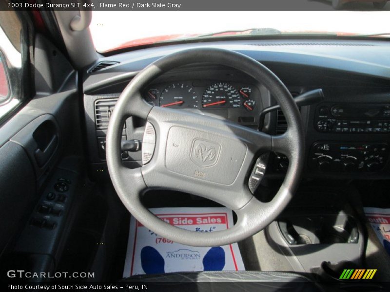 Flame Red / Dark Slate Gray 2003 Dodge Durango SLT 4x4