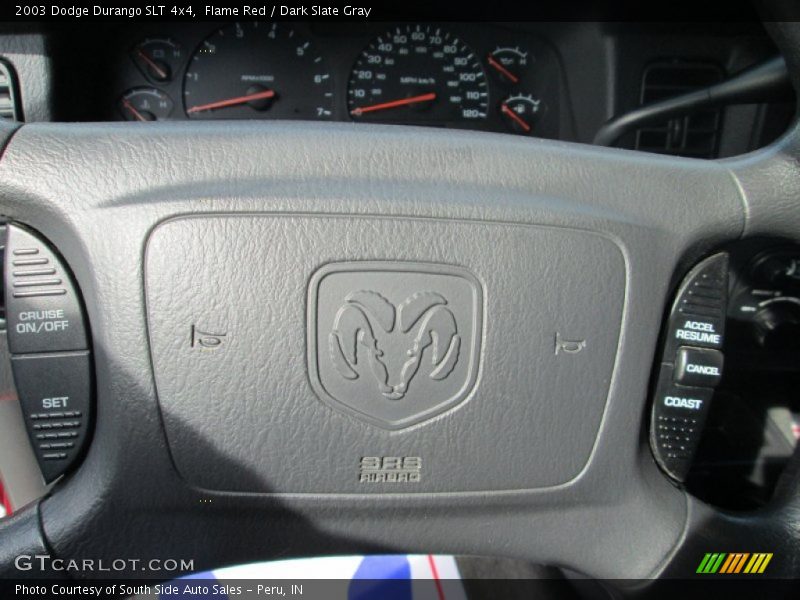 Flame Red / Dark Slate Gray 2003 Dodge Durango SLT 4x4