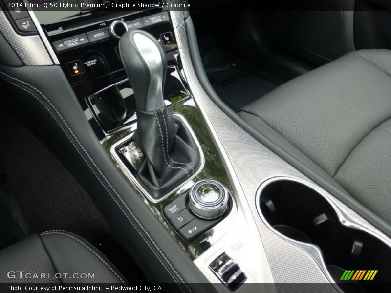  2014 Q 50 Hybrid Premium 7 Speed ASC Automatic Shifter
