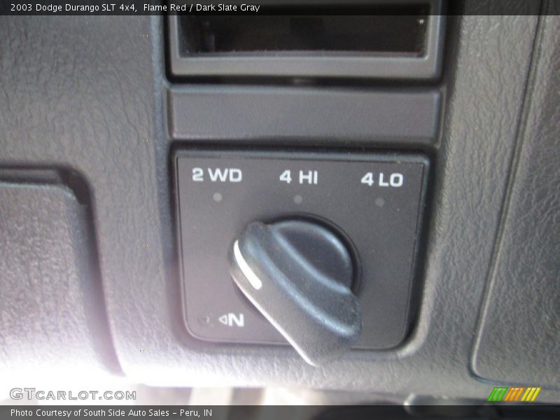 Flame Red / Dark Slate Gray 2003 Dodge Durango SLT 4x4