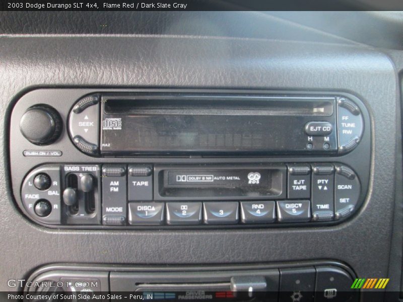 Flame Red / Dark Slate Gray 2003 Dodge Durango SLT 4x4