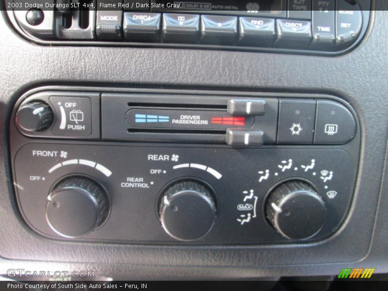 Flame Red / Dark Slate Gray 2003 Dodge Durango SLT 4x4