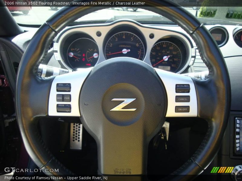 Interlagos Fire Metallic / Charcoal Leather 2006 Nissan 350Z Touring Roadster