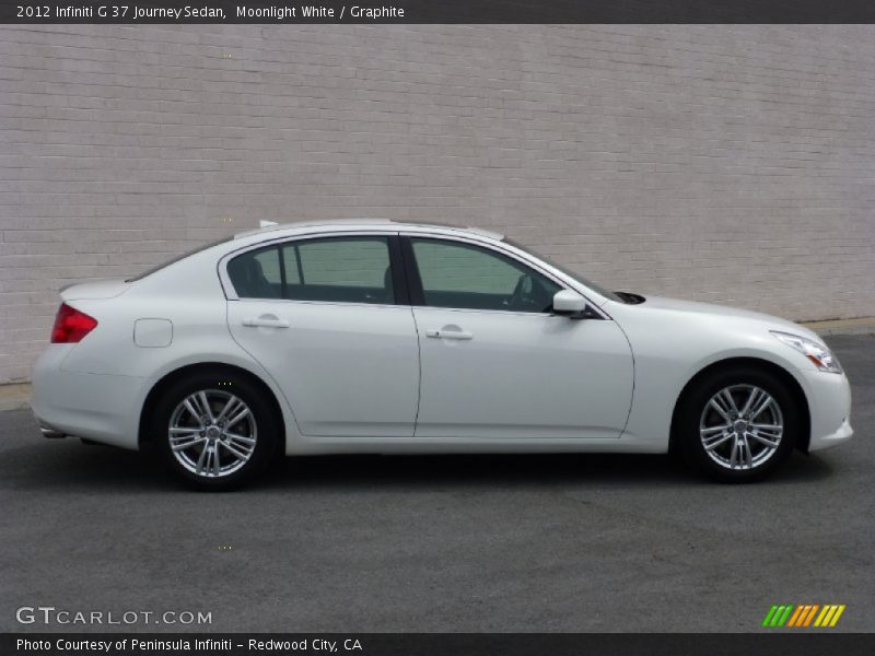  2012 G 37 Journey Sedan Moonlight White