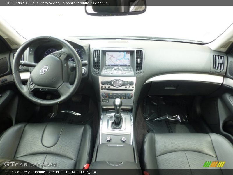  2012 G 37 Journey Sedan Graphite Interior