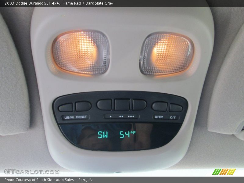 Flame Red / Dark Slate Gray 2003 Dodge Durango SLT 4x4