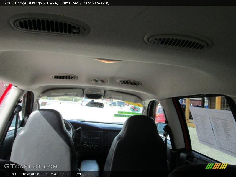 Flame Red / Dark Slate Gray 2003 Dodge Durango SLT 4x4