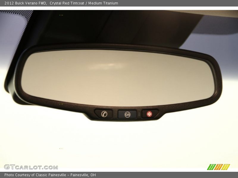 Crystal Red Tintcoat / Medium Titanium 2012 Buick Verano FWD