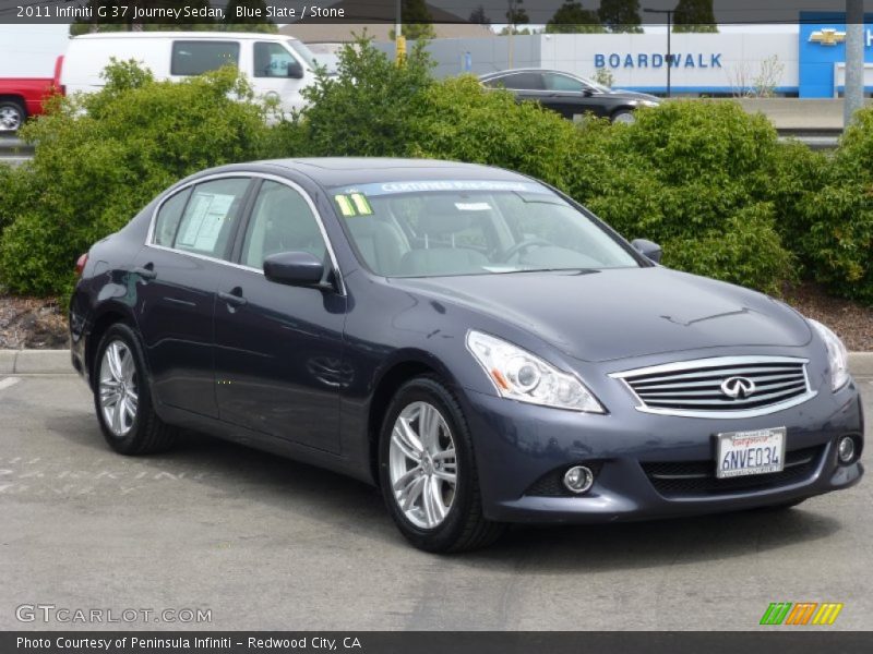 Blue Slate / Stone 2011 Infiniti G 37 Journey Sedan