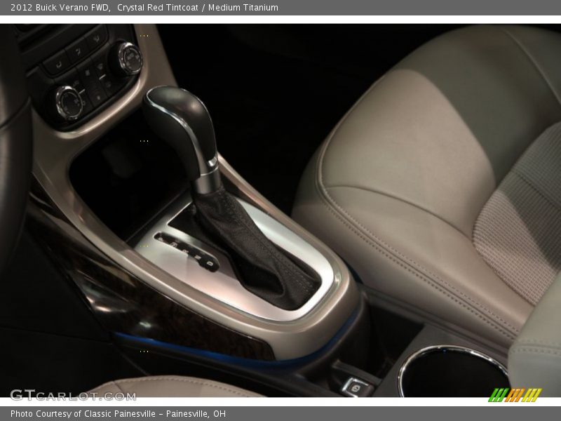 Crystal Red Tintcoat / Medium Titanium 2012 Buick Verano FWD
