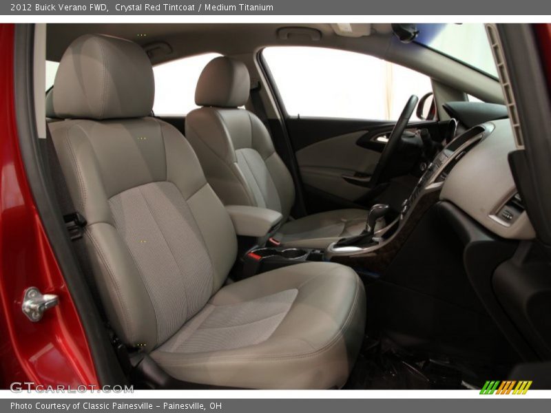 Crystal Red Tintcoat / Medium Titanium 2012 Buick Verano FWD