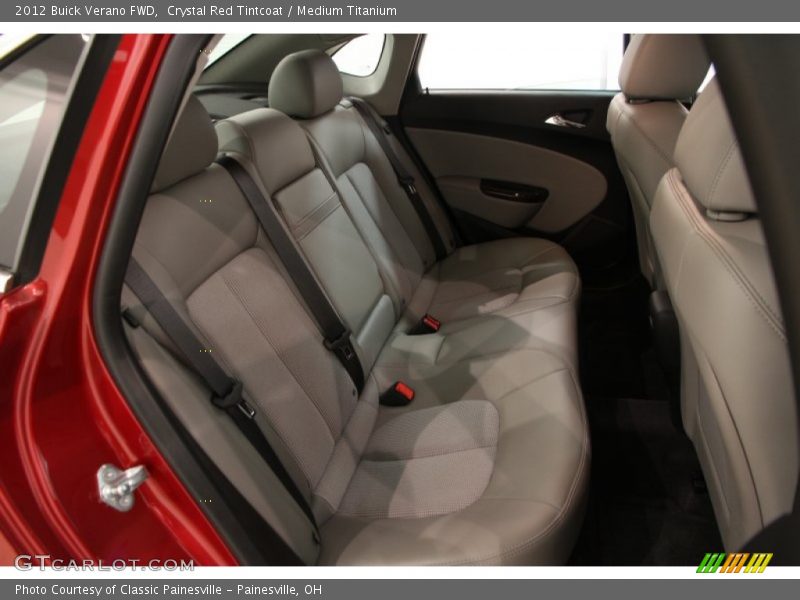 Crystal Red Tintcoat / Medium Titanium 2012 Buick Verano FWD