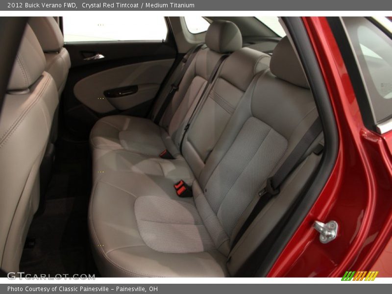 Crystal Red Tintcoat / Medium Titanium 2012 Buick Verano FWD