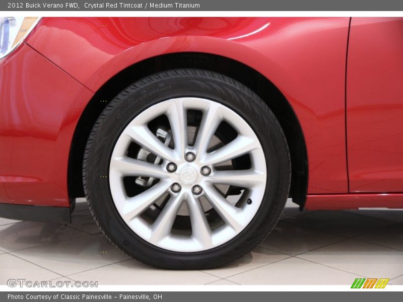 Crystal Red Tintcoat / Medium Titanium 2012 Buick Verano FWD