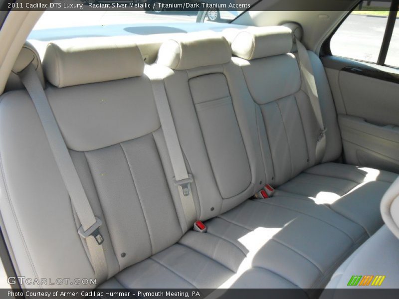 Radiant Silver Metallic / Titanium/Dark Titanium Accents 2011 Cadillac DTS Luxury