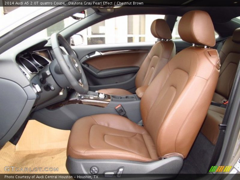  2014 A5 2.0T quattro Coupe Chestnut Brown Interior