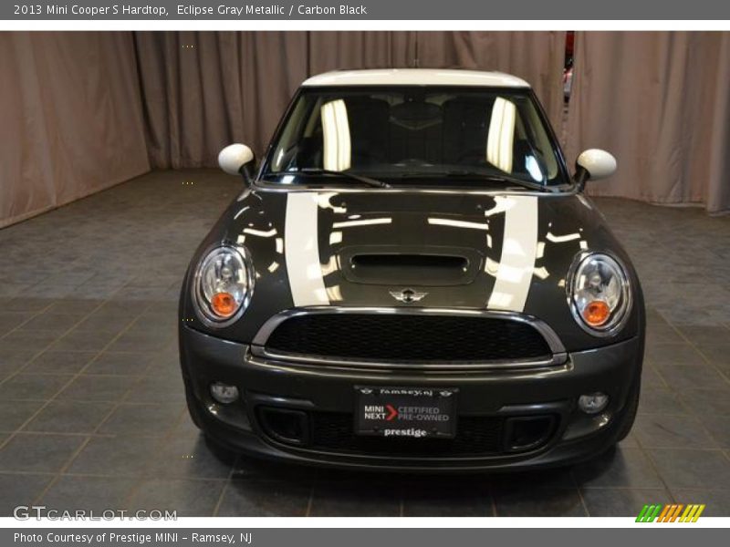 Eclipse Gray Metallic / Carbon Black 2013 Mini Cooper S Hardtop