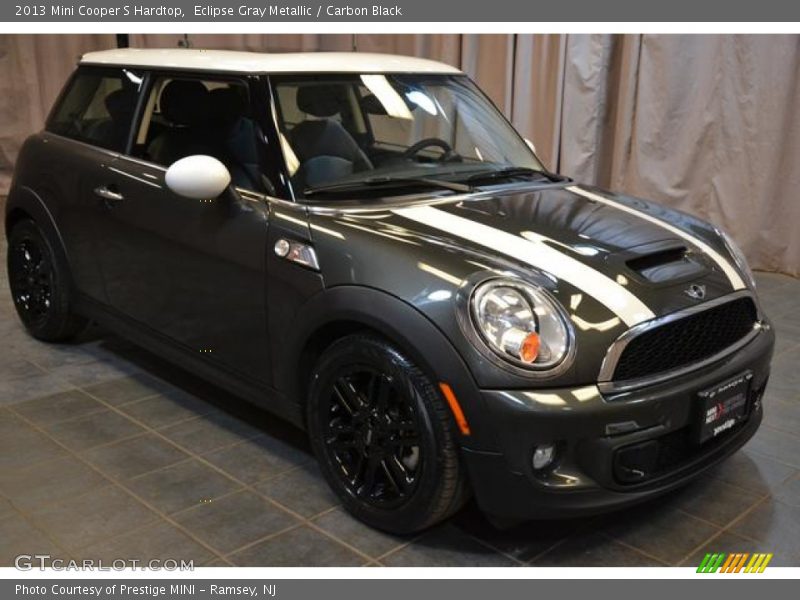 Eclipse Gray Metallic / Carbon Black 2013 Mini Cooper S Hardtop