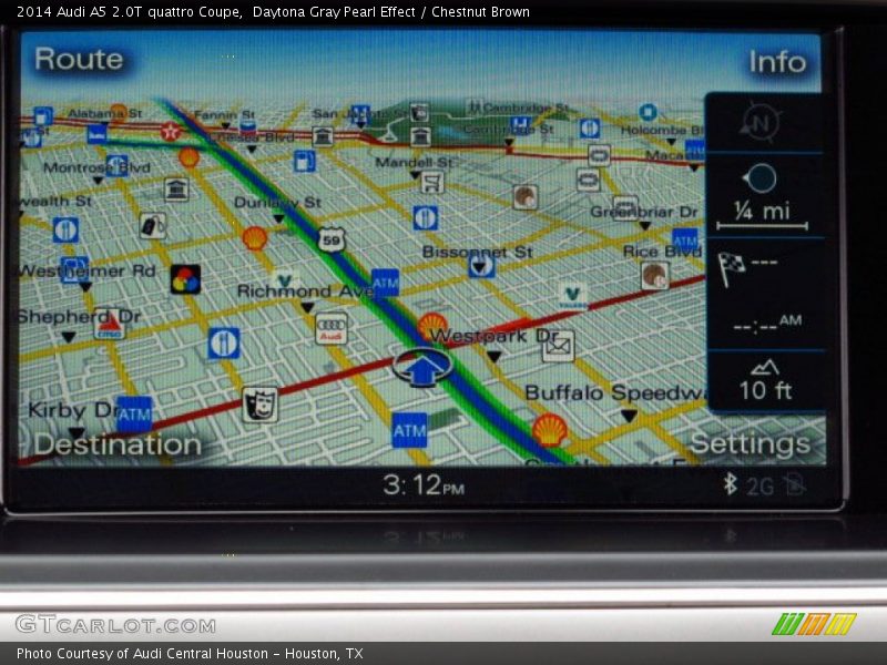 Daytona Gray Pearl Effect / Chestnut Brown 2014 Audi A5 2.0T quattro Coupe