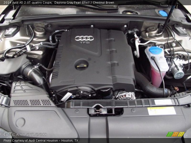  2014 A5 2.0T quattro Coupe Engine - 2.0 Liter Turbocharged FSI DOHC 16-Valve VVT 4 Cylinder