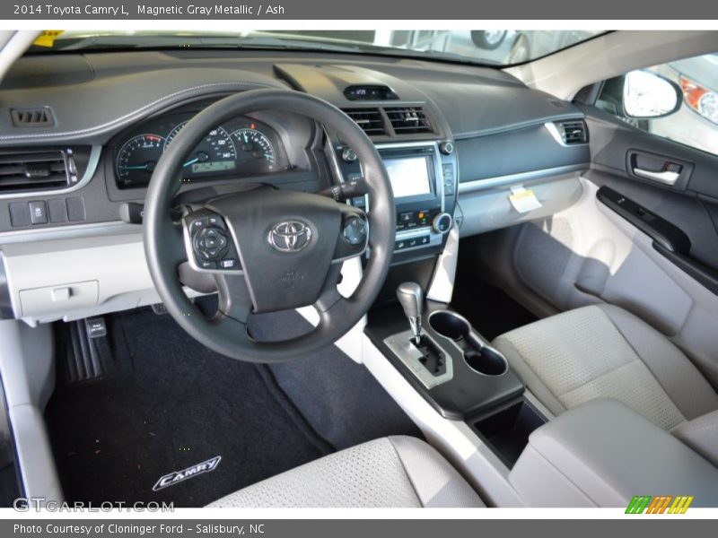 Magnetic Gray Metallic / Ash 2014 Toyota Camry L