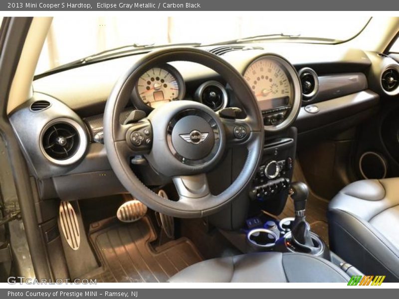 Eclipse Gray Metallic / Carbon Black 2013 Mini Cooper S Hardtop