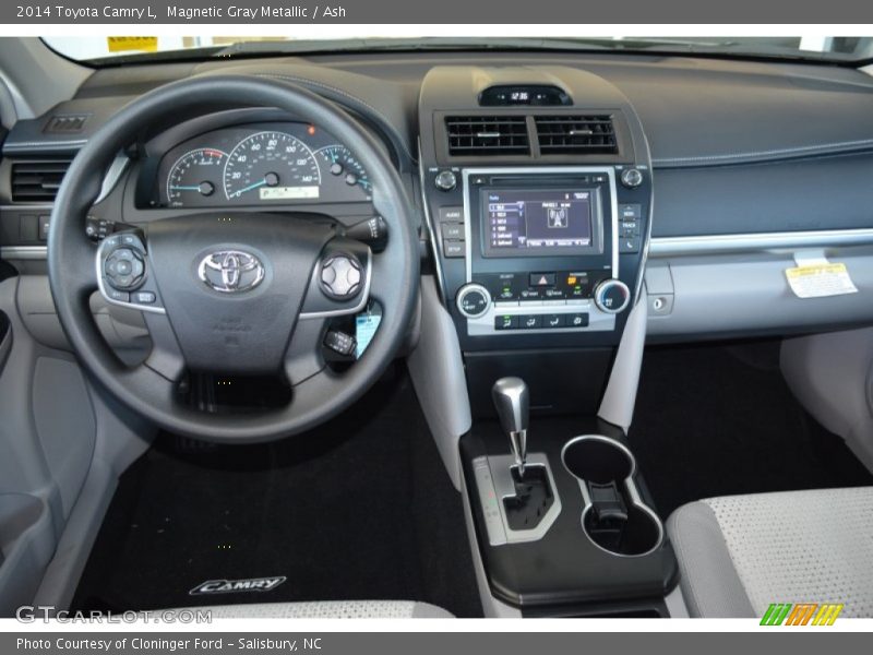 Magnetic Gray Metallic / Ash 2014 Toyota Camry L