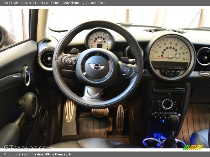 Eclipse Gray Metallic / Carbon Black 2013 Mini Cooper S Hardtop