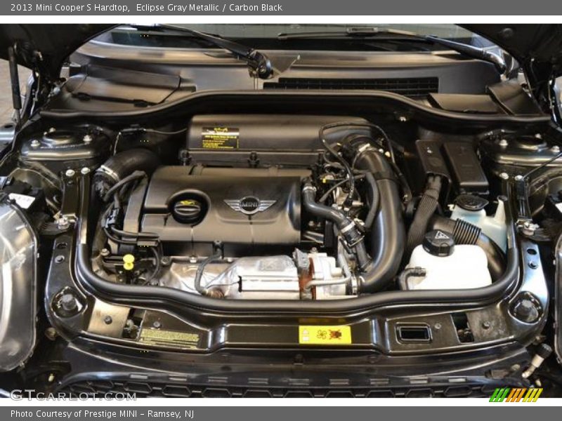 Eclipse Gray Metallic / Carbon Black 2013 Mini Cooper S Hardtop