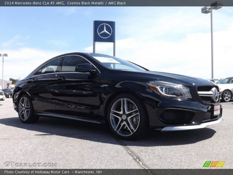 Cosmos Black Metallic / AMG Black 2014 Mercedes-Benz CLA 45 AMG