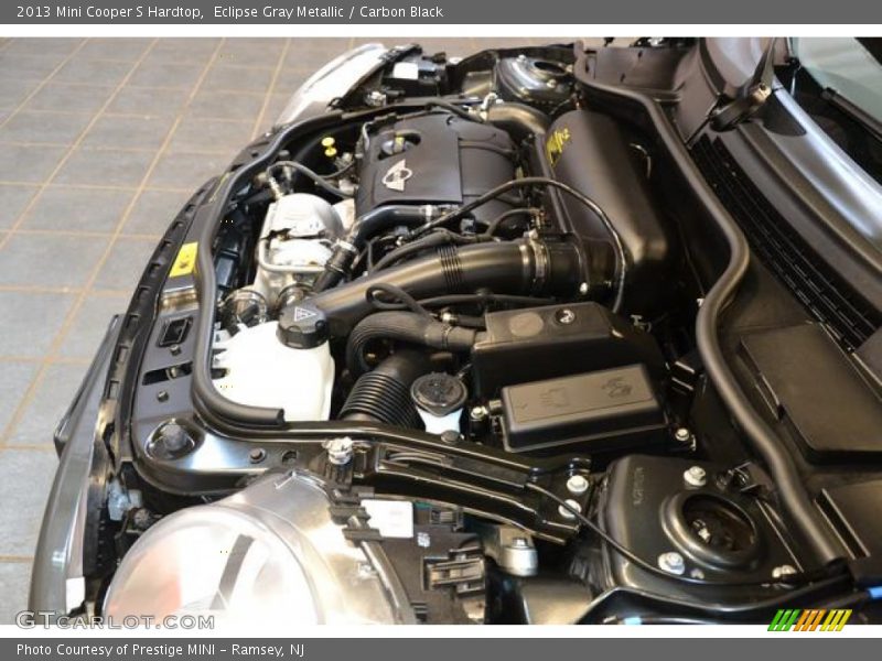 Eclipse Gray Metallic / Carbon Black 2013 Mini Cooper S Hardtop