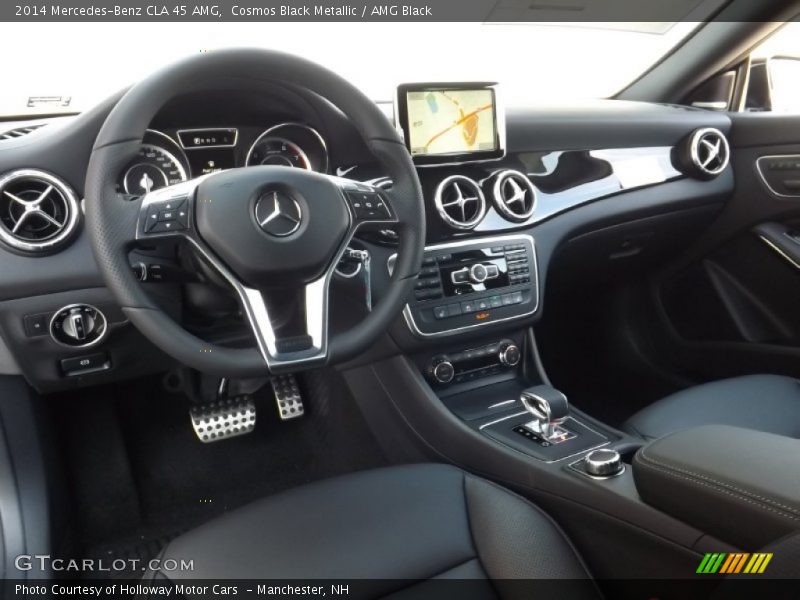 Cosmos Black Metallic / AMG Black 2014 Mercedes-Benz CLA 45 AMG
