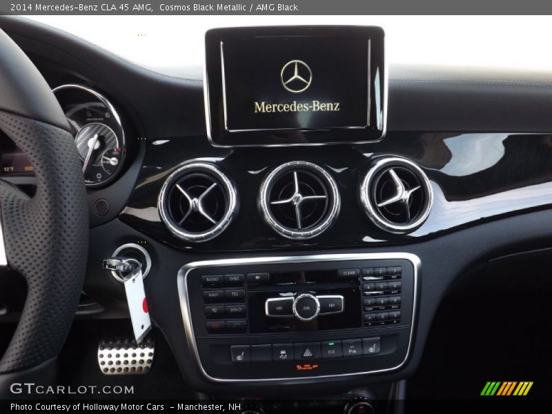 Controls of 2014 CLA 45 AMG