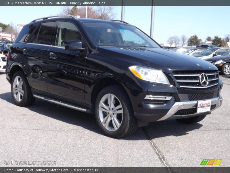 Black / Almond Beige 2014 Mercedes-Benz ML 350 4Matic