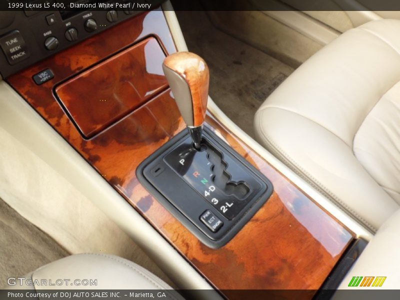 Diamond White Pearl / Ivory 1999 Lexus LS 400