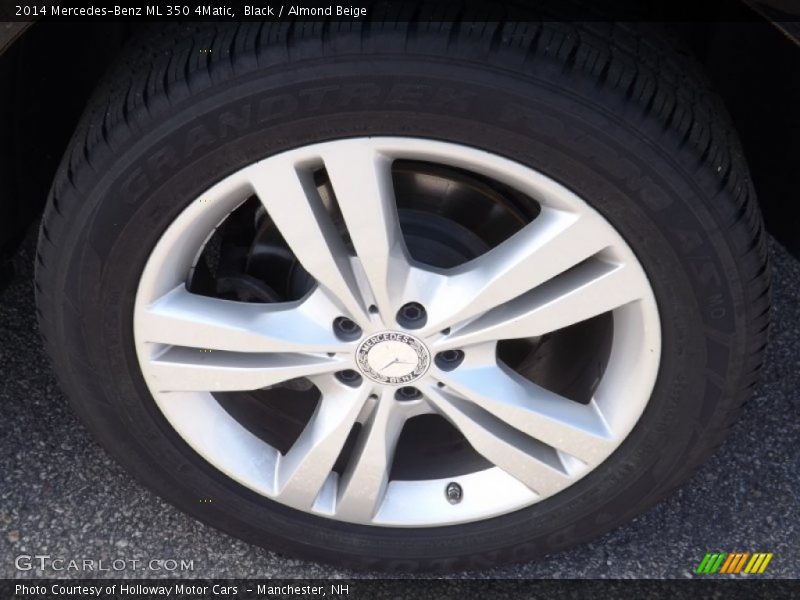 Black / Almond Beige 2014 Mercedes-Benz ML 350 4Matic