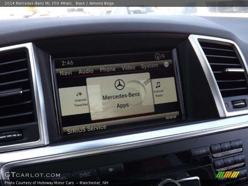 Black / Almond Beige 2014 Mercedes-Benz ML 350 4Matic