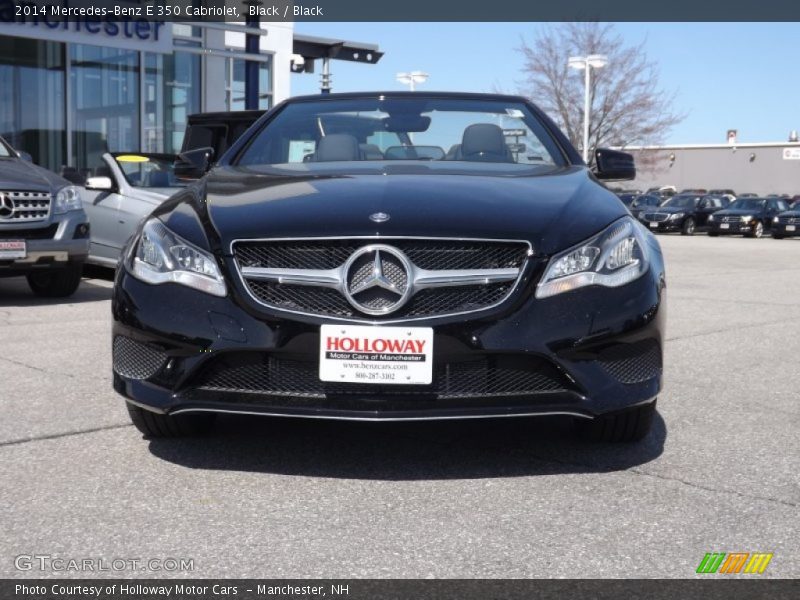 Black / Black 2014 Mercedes-Benz E 350 Cabriolet